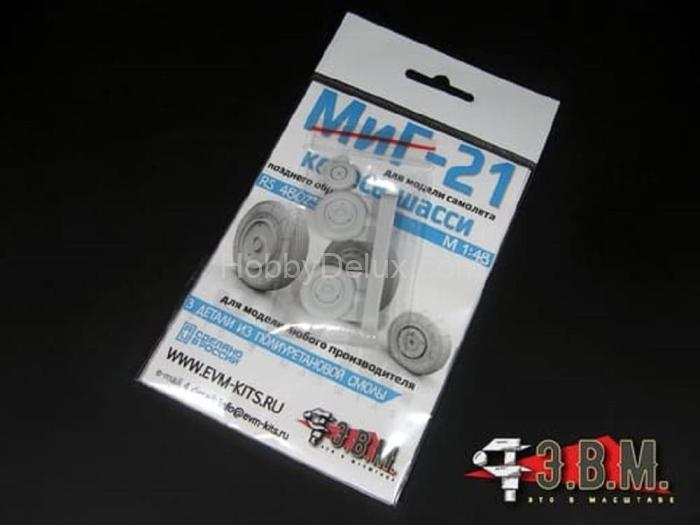 МиГ-21 колеса шасси (поздние) 1/48 RS48025