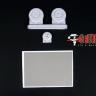 МиГ-21 колеса шасси (поздние) 1/48 RS48025
