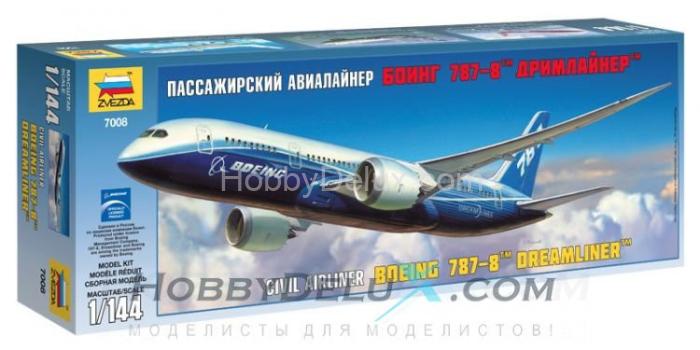 Пасс. авиалайнер "Боинг 787-8" Дримлайнер ZV7008