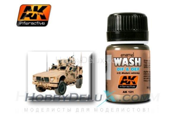 WASH FOR OIF & OEF - US VEHICLES AK121