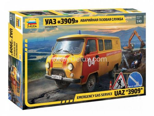 УАЗ «3909» Аварийно-газовая служба