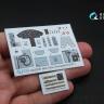 3D Декаль интерьера кабины МиГ-15бис для модели Трубач QD32057