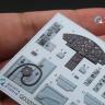 3D Декаль интерьера кабины МиГ-15бис для модели Трубач QD32057