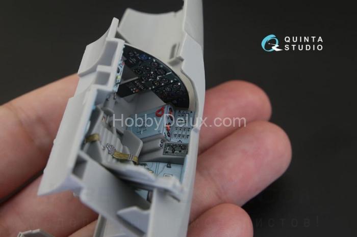 3D Декаль интерьера кабины МиГ-15бис для модели Трубач QD32057