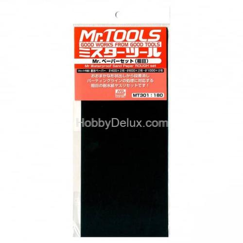 Наждачная бумага MT-301 Mr.Waterproof Sand Paper Set Rough 3x2