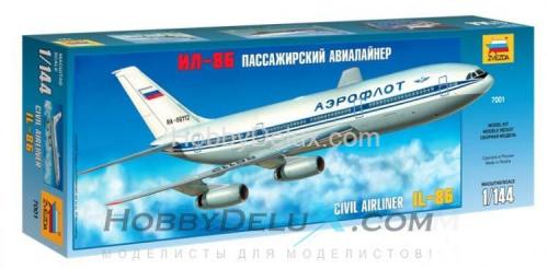 Пассажирский авиалайнер "Ил-86"