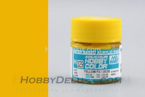 Краска акриловая Hobby Color - H329 FS13538 Yellow