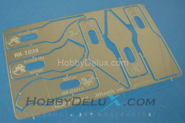 Набор микро пилок Nano Saws set RB-T038