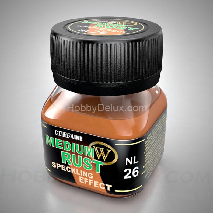 WILDER NL-26 - РЖАВЧИНА СРЕДНЯЯ. СПЕКЛИНГ ЭФФЕКТ HDF-NL-26