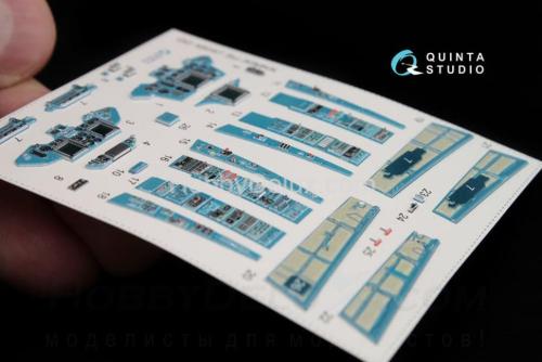 3D Декаль интерьера кабины Су-30 МКК