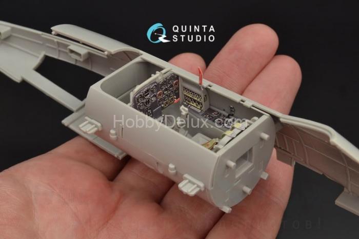 3D Декаль интерьера кабины Me-262A для модели Трубач QD32059