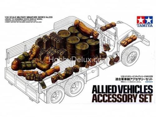 Набор бочек, рюкзаков союзников