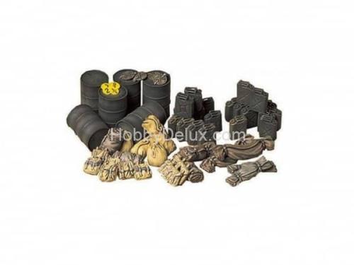 Набор бочек, рюкзаков союзников