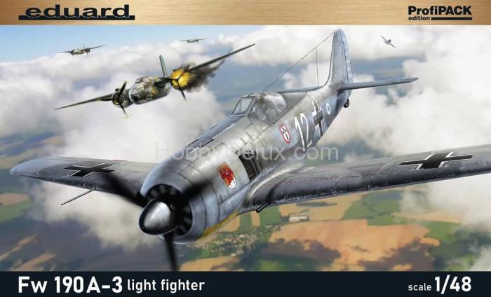 Eduard 82141 1/48 Истребитель Fw 190A-3 82141