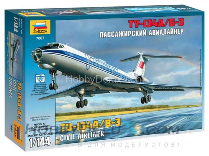 Пассажирский авиалайнер "Ту-134 А/Б-3" ZV7007