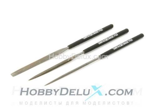 Набор надфилей с мелкой насечкой, 3 шт.