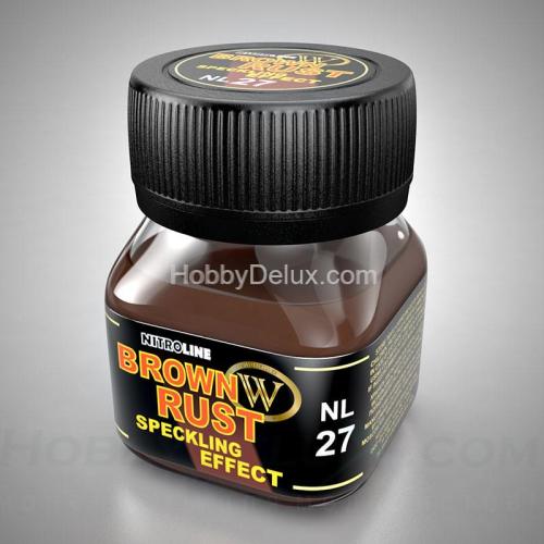 WILDER NL-27 - РЖАВЧИНА КОРИЧНЕВАЯ. СПЕКЛИНГ ЭФФЕКТ