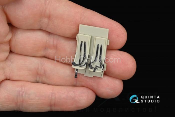 3D Декаль интерьера кабины UH-1Y Venom для модели Kitty Hawk QD48091