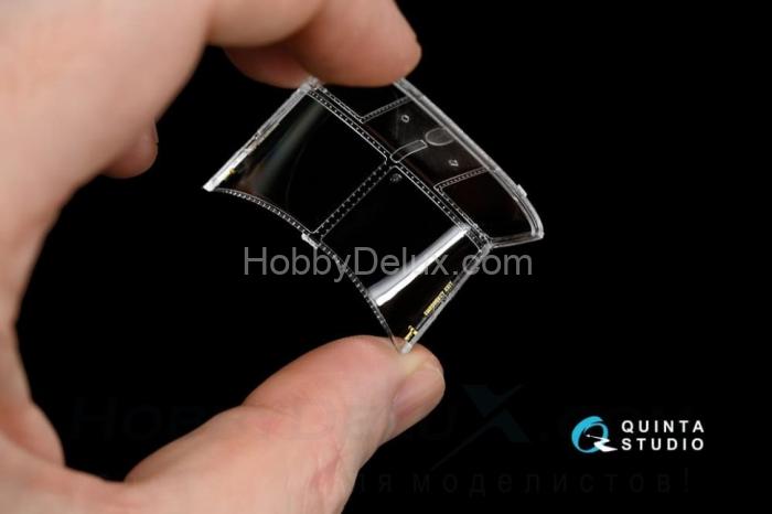 3D Декаль интерьера кабины UH-1Y Venom для модели Kitty Hawk QD48091