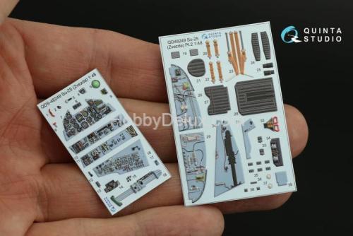 3D Декаль интерьера кабины Су-25