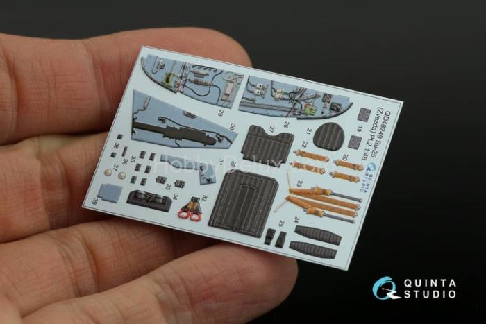 3D Декаль интерьера кабины Су-25 QD48249