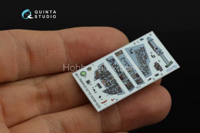 3D Декаль интерьера кабины Су-25 QD48249