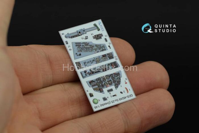 3D Декаль интерьера кабины Су-25 QD48249