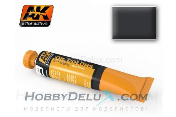 Масляная краска - BLACK SMOKE AK-505