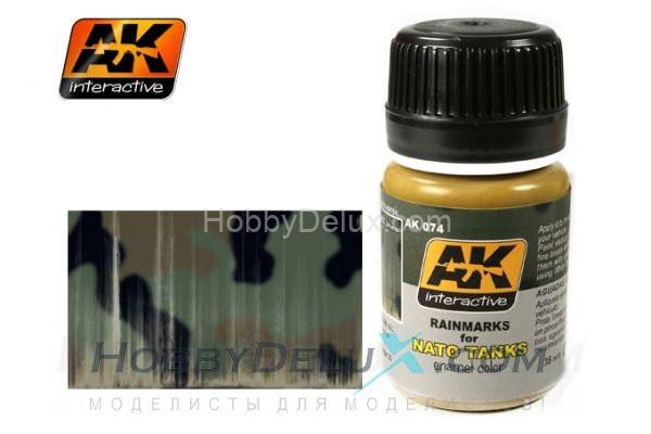 AK074 AK Interactive RAINMARKS FOR NATO TANKS (следы дождя для танков НАТО) AK074
