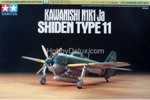 Tamiya 60768 1/72 Kawanishi N1K1-Ja Shiden Type 11
