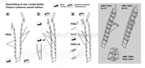 Стремянка самолета Су-27УБ, Су-30