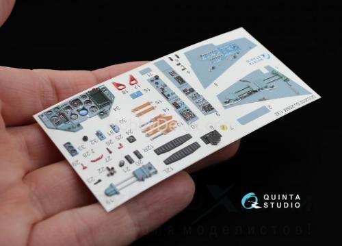 3D Декаль интерьера кабины Су-25СМ