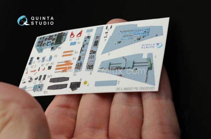 3D Декаль интерьера кабины Су-25СМ QD32002