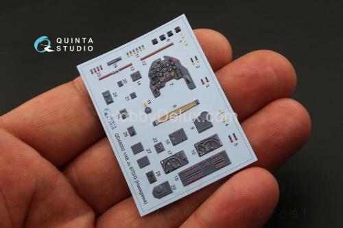 3D Декаль интерьера кабины Ju 87D/G для модели Hasegawa