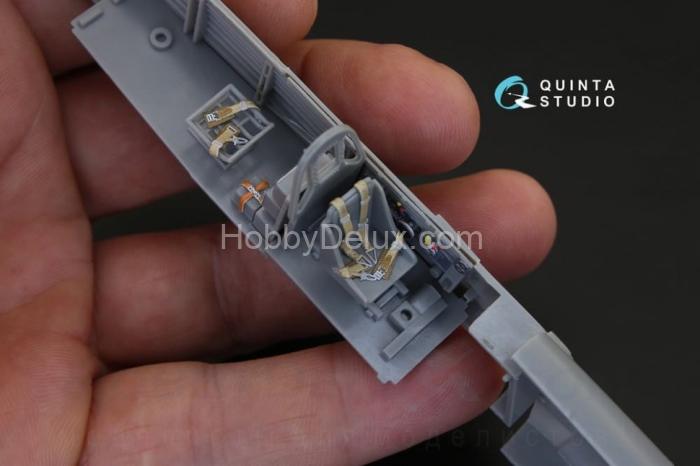 3D Декаль интерьера кабины Ju 87D/G  для модели Hasegawa QD48092