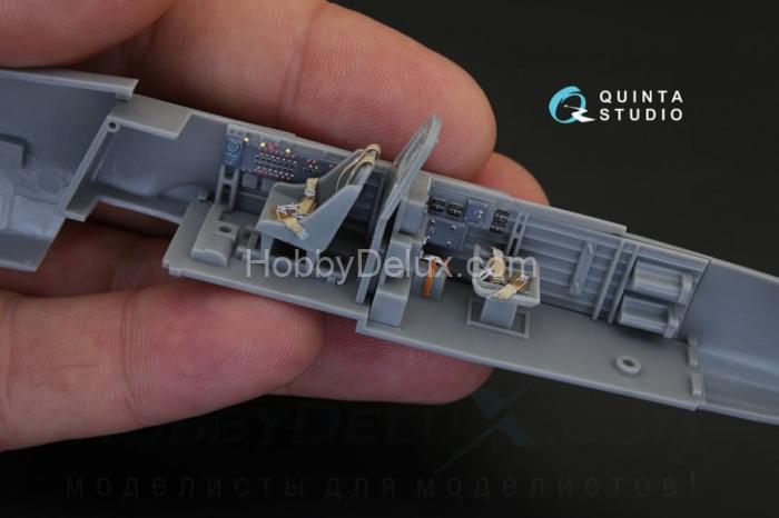 3D Декаль интерьера кабины Ju 87D/G  для модели Hasegawa QD48092