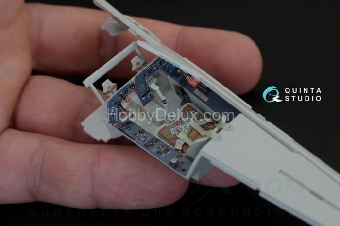 3D Декаль интерьера кабины Fw 190F-8 для модели Revell QD32062