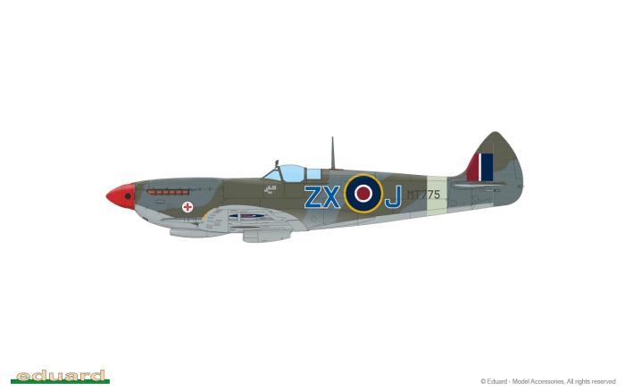 1/48 Британский истребитель Spitfire Mk.VIII (Weekend Edition) 84154