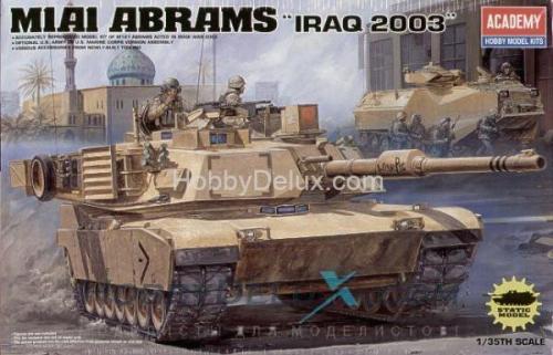 Модель танка M1A1 ABRAMS "IRAQ 2003"