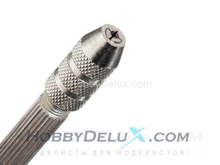 Минидрель ручная с двумя реверсивными цангами JAS4204