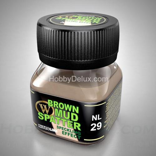 WILDER NL-29 - БРЫЗГИ КОРИЧНЕВОЙ ГРЯЗИ. СПЕКЛИНГ ЭФФЕКТ
