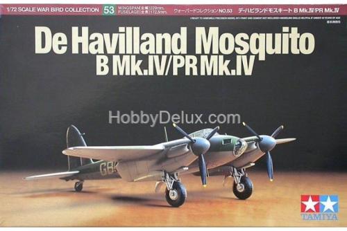 Tamiya 60753 1/72 De Havilland Mosquito B Mk.IV/PR Mk.IV