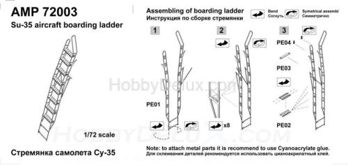 Стремянка самолета Су-35
