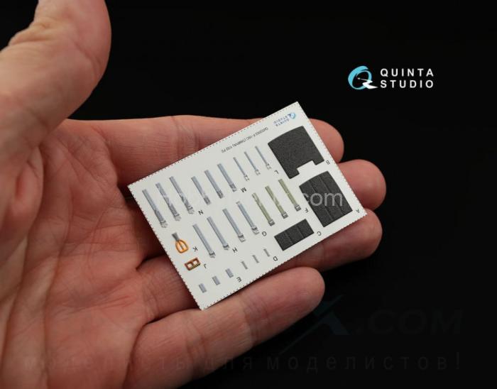 3D Декаль интерьера кабины F-16C QD32003