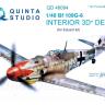 3D Декаль интерьера кабины Bf 109G-6 для модели Eduard QD48094