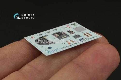 3D Декаль интерьера кабины Bf 109G-6 для модели Eduard