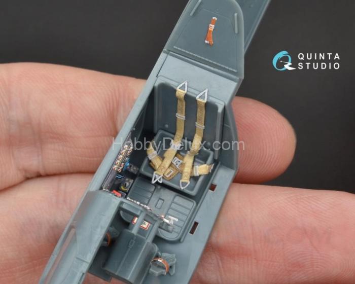 3D Декаль интерьера кабины Bf 109G-6 для модели Eduard QD48094