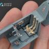 3D Декаль интерьера кабины Bf 109G-6 для модели Eduard QD48094