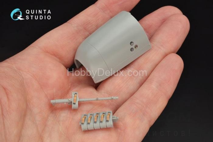 3D Декаль интерьера кабины Bf 110C/D для модели Dragon QD32063