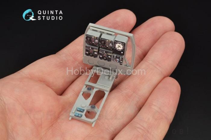 3D Декаль интерьера кабины Bf 110C/D для модели Dragon QD32063